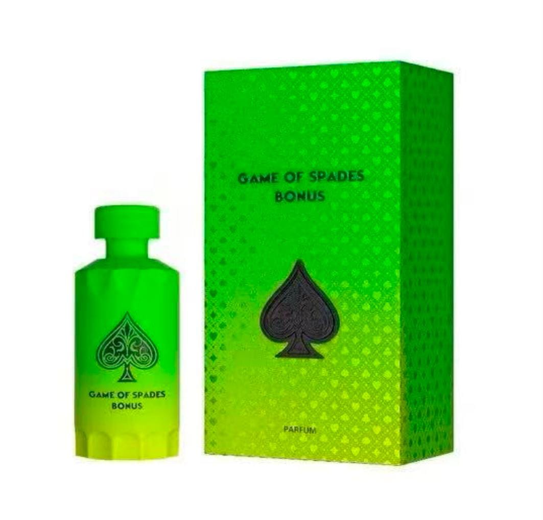 Game of Spades Bonus Parfum Unisex 3.4 fl oz / 100ml Long Lasting Luxury Fragrance