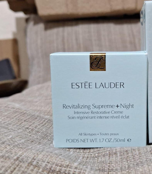 Estée Lauder Revitalizing Supreme+ Night Intensive Restorative Creme for All Skin Types 1.7 oz / 50 mL