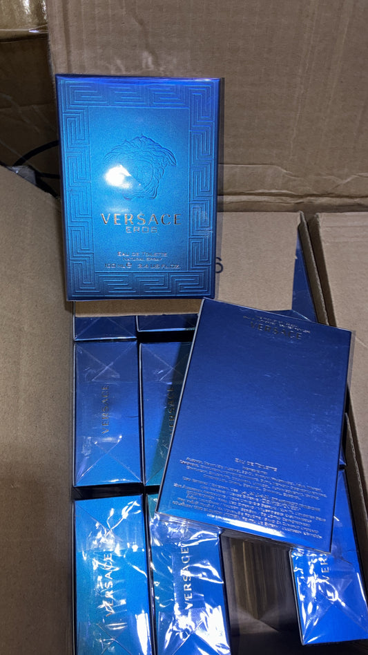 Versace Eros Eau de Toilette for Men | Long Lasting Designer Fragrance | 100ml (3.4 FL OZ)