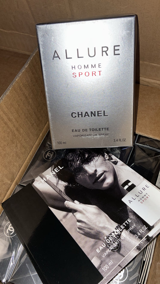 Chanel Allure Homme Sport Eau de Toilette Spray for Men 100ml (3.4 FL.OZ.)